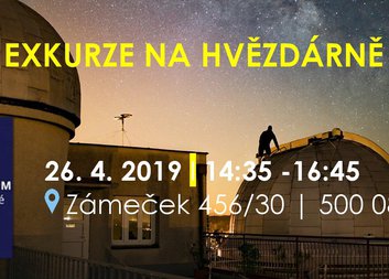 Rodinné odpoledne - EXKURZE NA HVĚZDÁRNĚ
