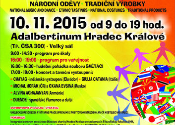 Festival Setkání národů 2015 v Hradci Králové už 10. listopadu