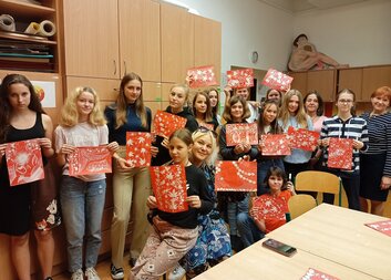 Dny ukrajinské kultury završil výtvarný workshop na ZUŠ Habrmanova