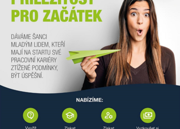 Nabízíme účast v projektu PŘÍLEŽITOST PRO ZAČÁTEK